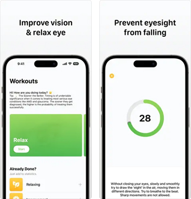 Eye Exercises: Vision Recovery aplicativos saúde ocular