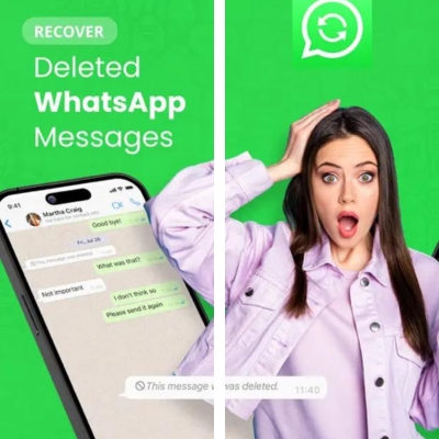 Fotos do aplicativo Recover Deleted WhatsApp Messages