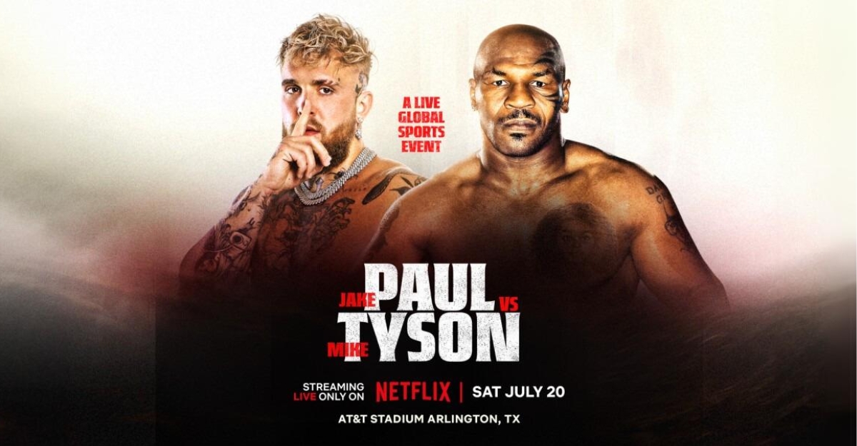 Onde assistir a luta de Mike Tyson e Jake Paul?