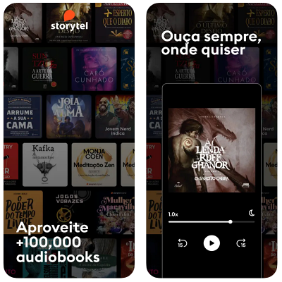 Aplicativos de audiobook