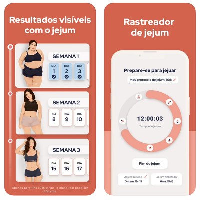 Melhores aplicativos para monitorar jejum