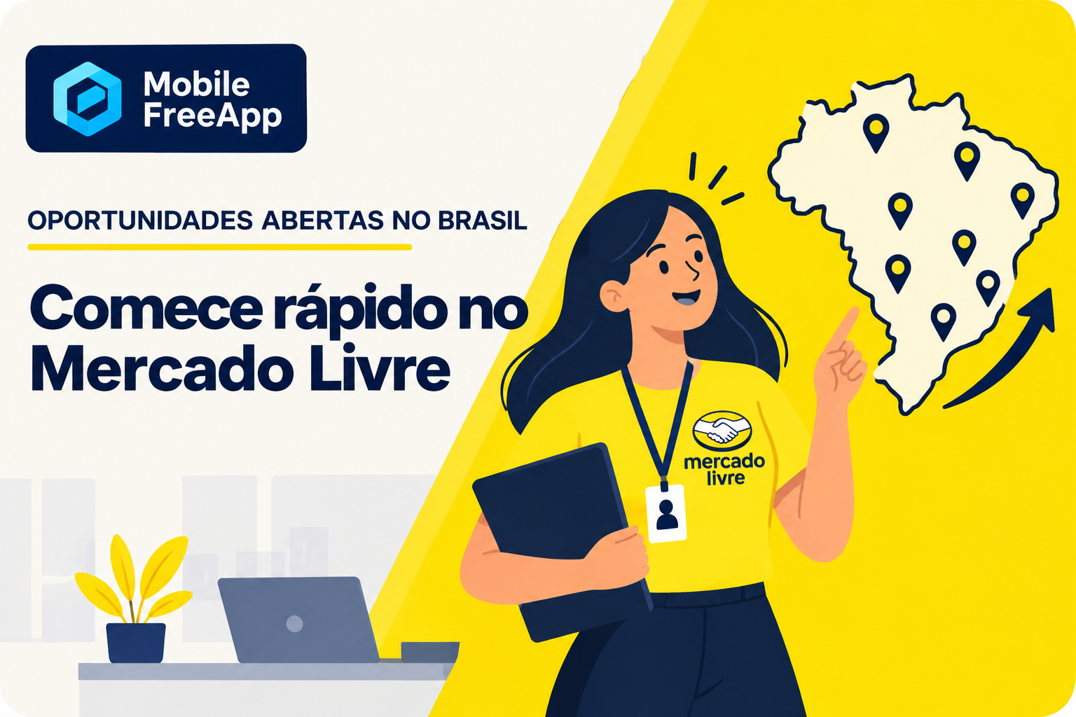 Vagas de emprego no Mercado Livre com início imediato no Brasil
